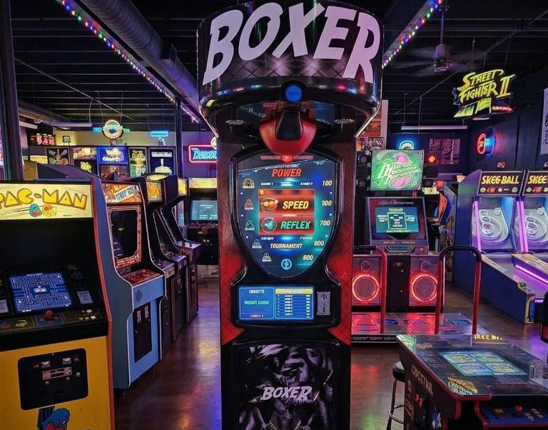 Machine de boxe
